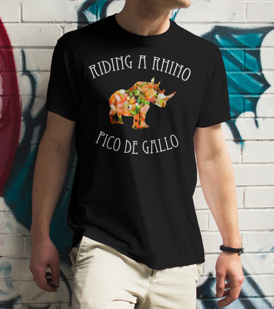 Dance Gavin Dance Riding A Rhino Pico De Gallo T-Shirt