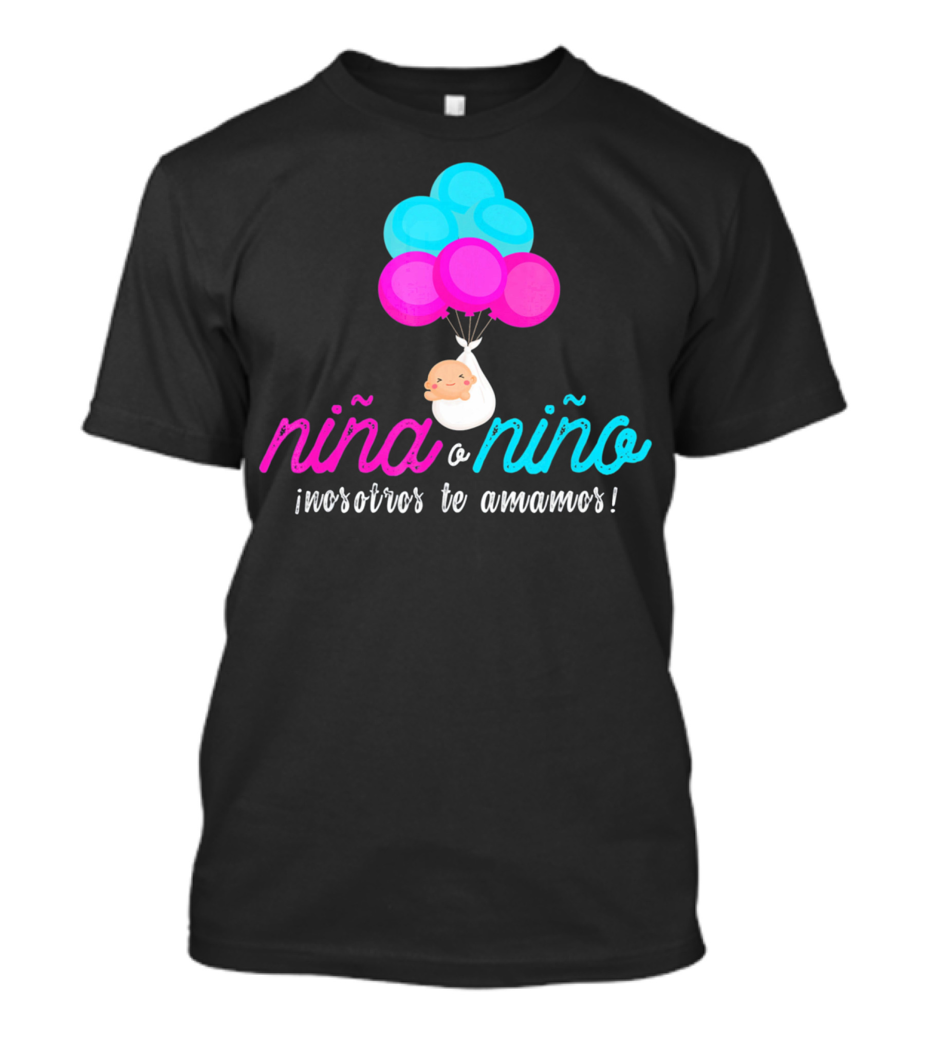 Niña O Niño Nosotros Te Amamos Playera Latino Revelación T-Shirt