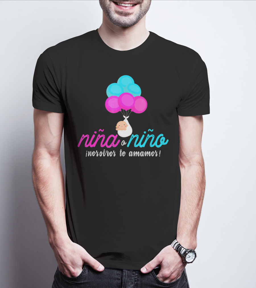 Niña O Niño Nosotros Te Amamos Playera Latino Revelación T-Shirt