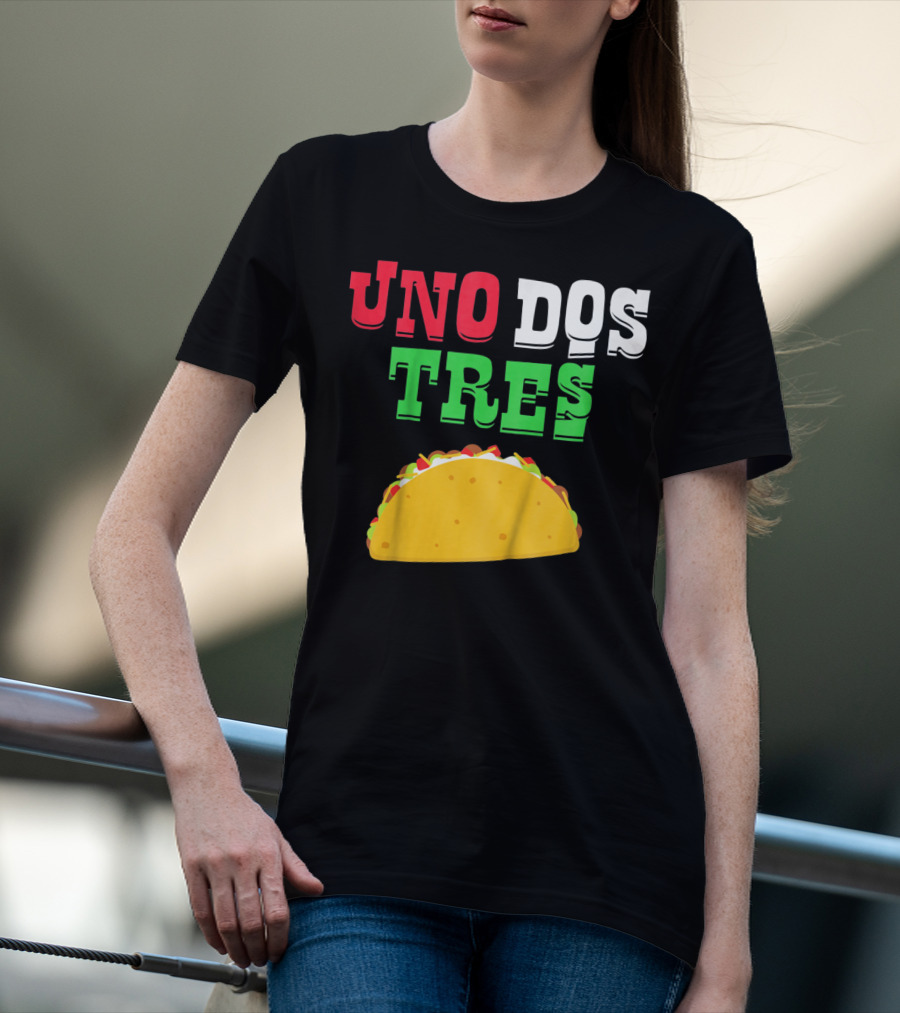 Uno Dos Tres Taco Kids Funny T-Shirt