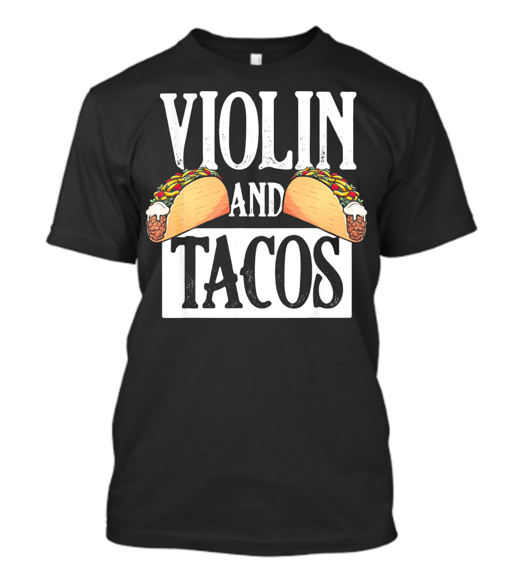 Violin And Tacos Cinco De Mayo Lat T-Shirt