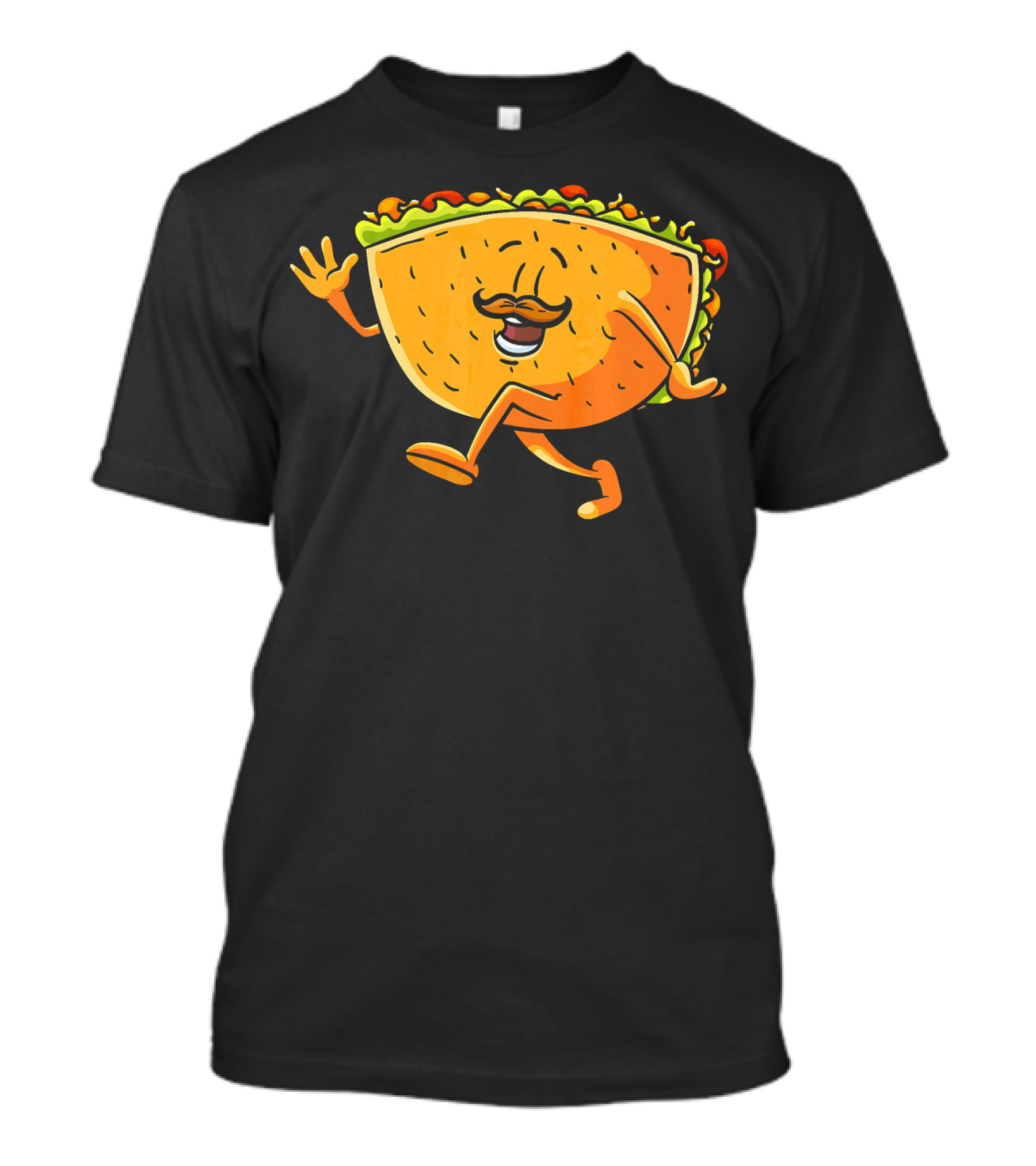 Funny Taco Cartoon Mexican Cinco De Mayo T-Shirt