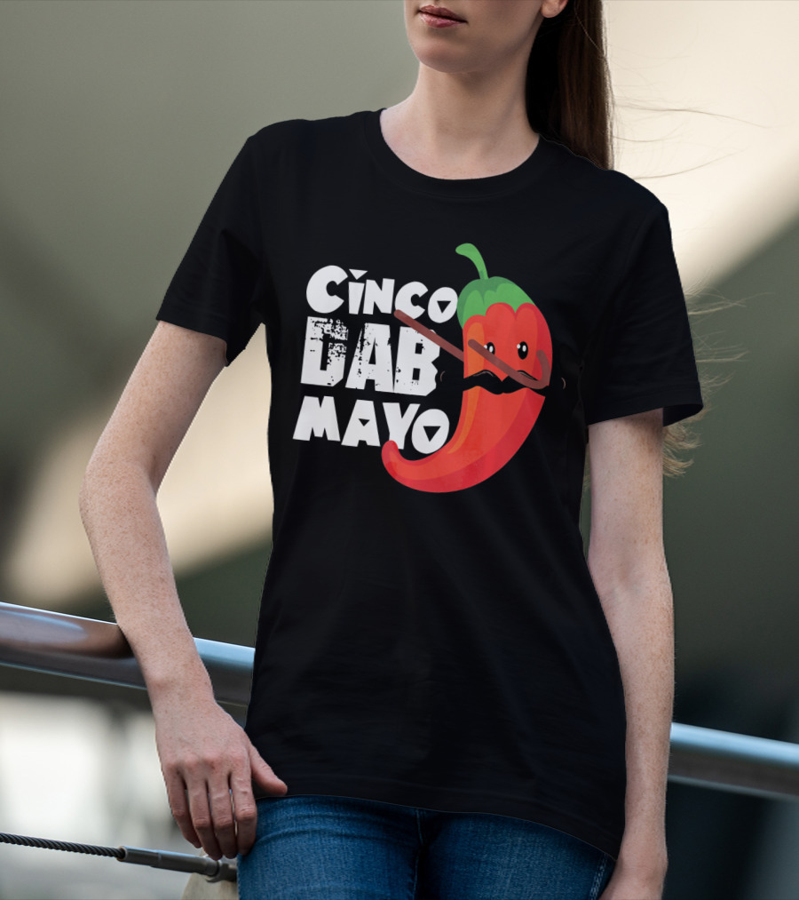 Cinco De Mayo Dab Pepper T-Shirt