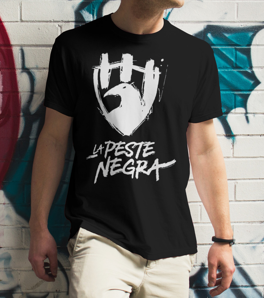 Club De Cuervos La Peste Negra Logo Shield T-Shirt