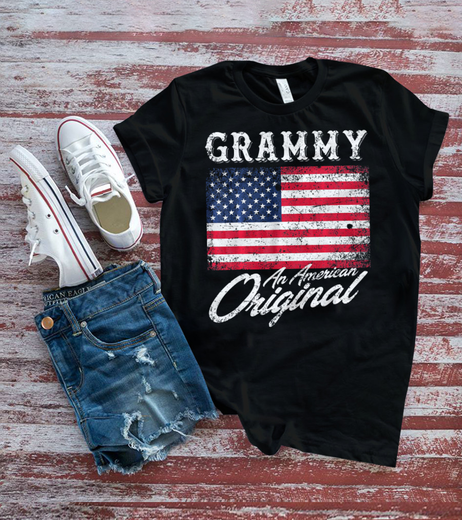 GRAMMY An American Original With USA Flag T-Shirt