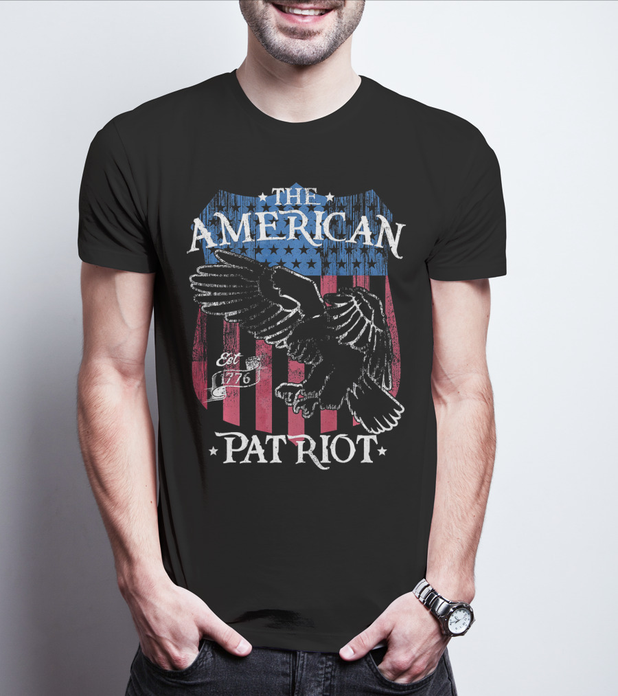 The American Patriot Est 1776 Eagle T-Shirt