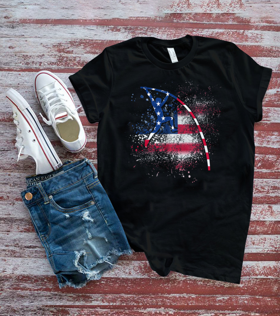 Independence Day Pole Vaulting T-Shirt