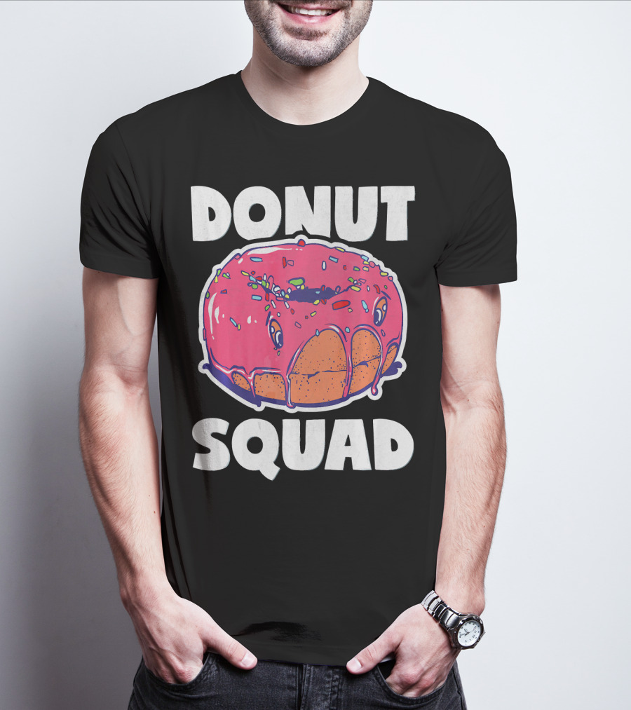 Donut Squad Vintage Baked Fried Cake Don Sprinkles T-Shirt