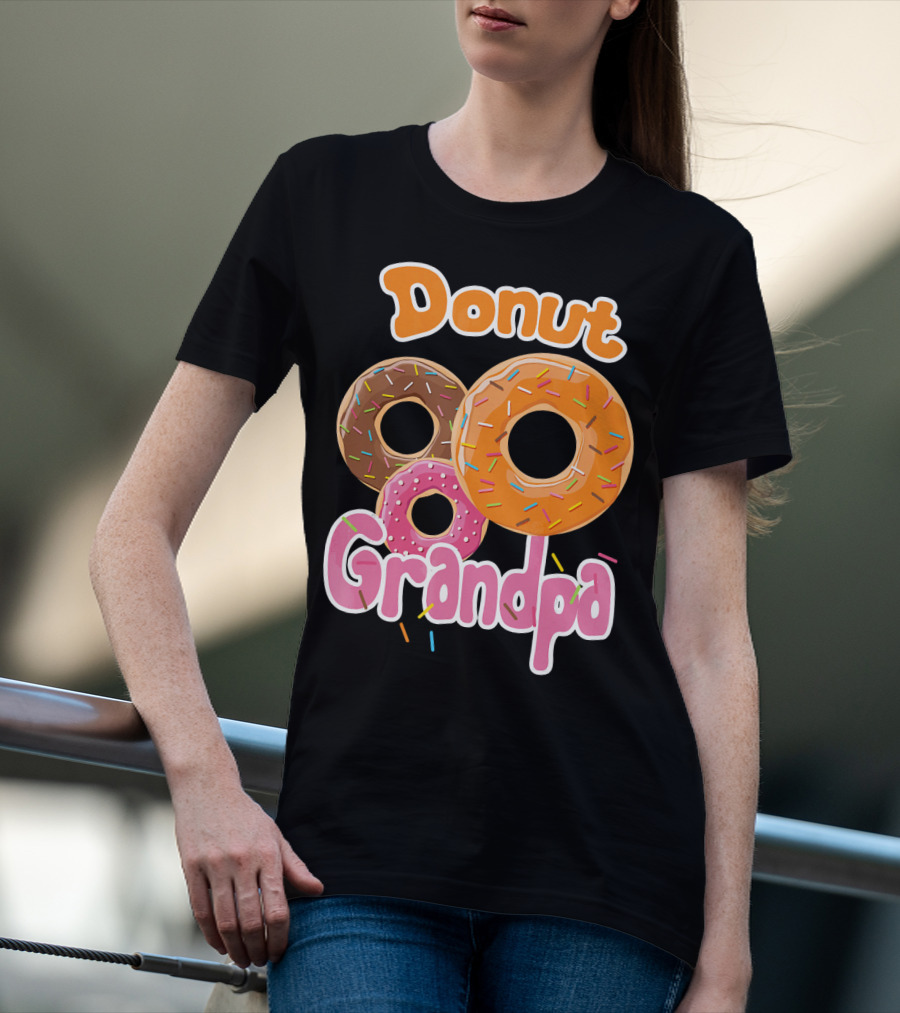 Donut Grandpa Trio Sprinkles T-Shirt