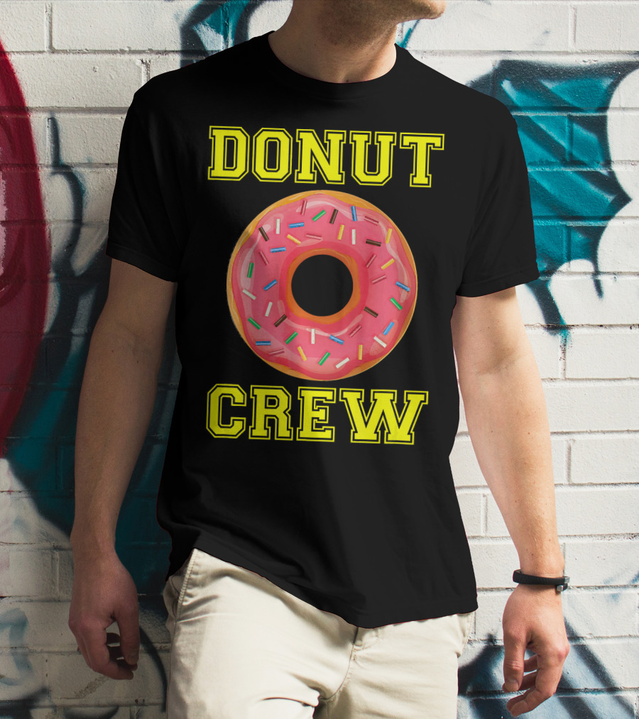 Donut Crew Fun Birthday Party Group T-Shirt