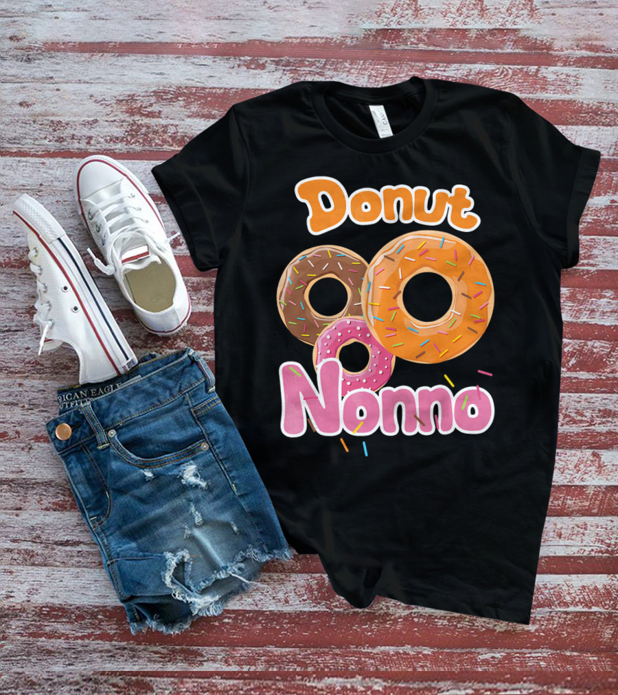 Donut Nonno Sprinkled Doughnut Trio T-Shirt