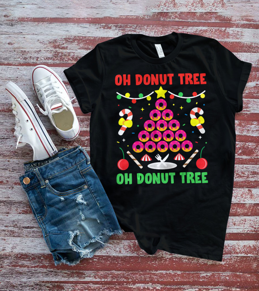 OH Donut Tree OH Donut Tree Funny Donut Lover T-Shirt