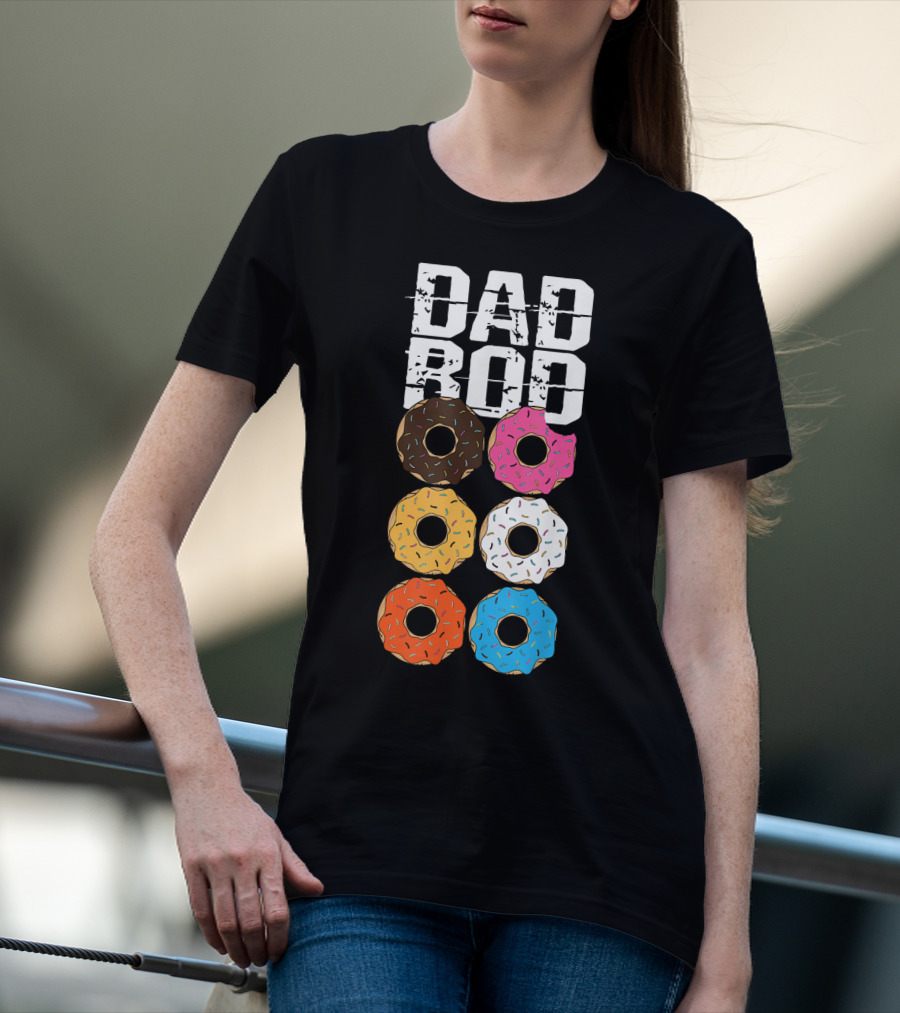 Dad Bod Six Pack Donut T-Shirt
