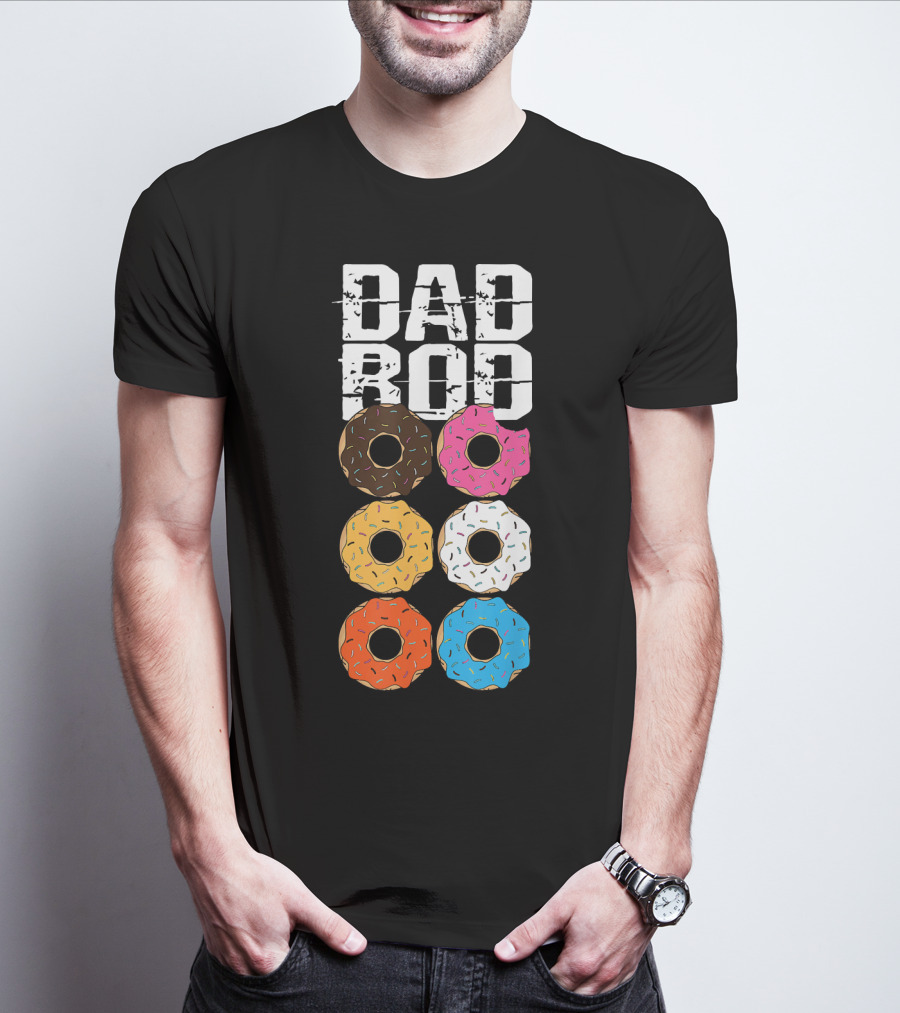 Dad Bod Six Pack Donut T-Shirt