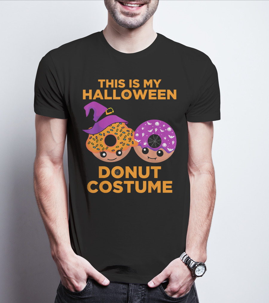 This Is My Halloween Donut Costume T-Shirt