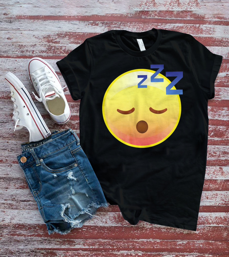 Cute Sleeping Emoji Perfect Zzz T-Shirt