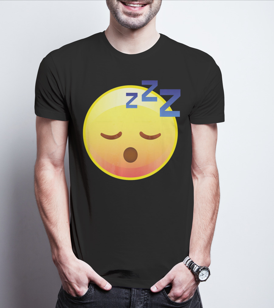 Cute Sleeping Emoji Perfect Zzz T-Shirt