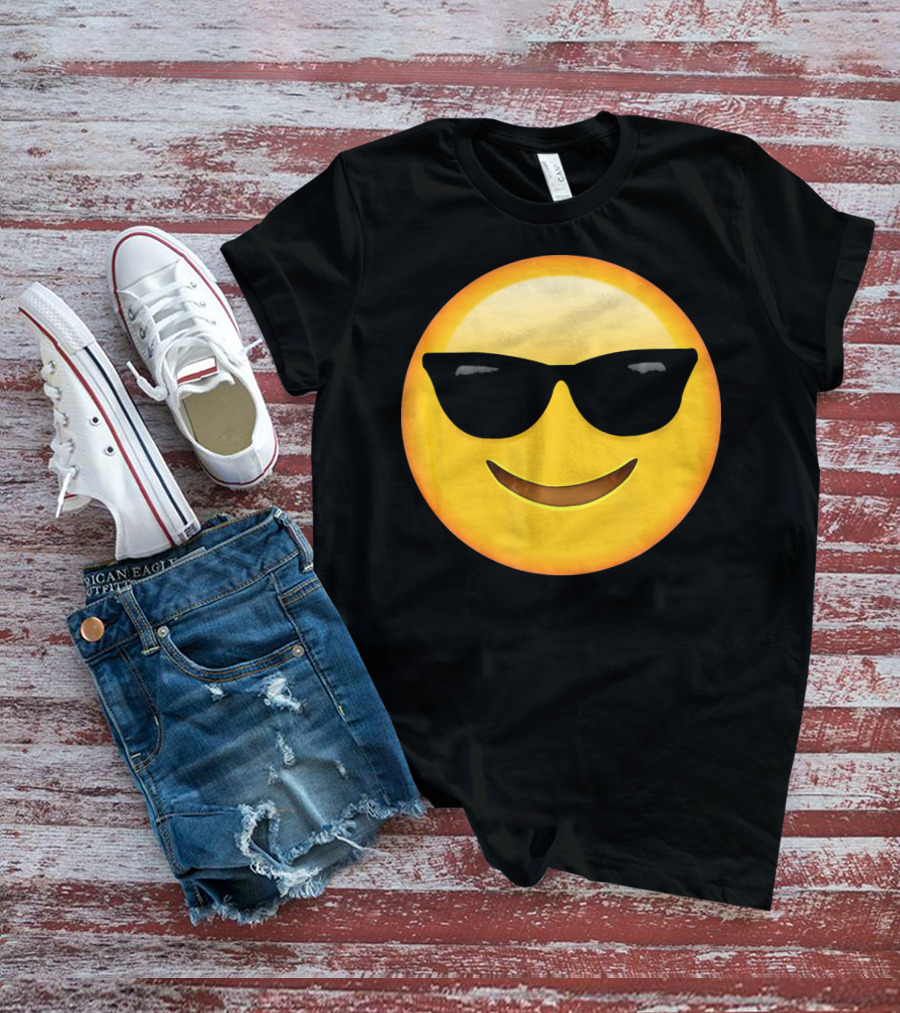 Sunglasses Emoji T-Shirt