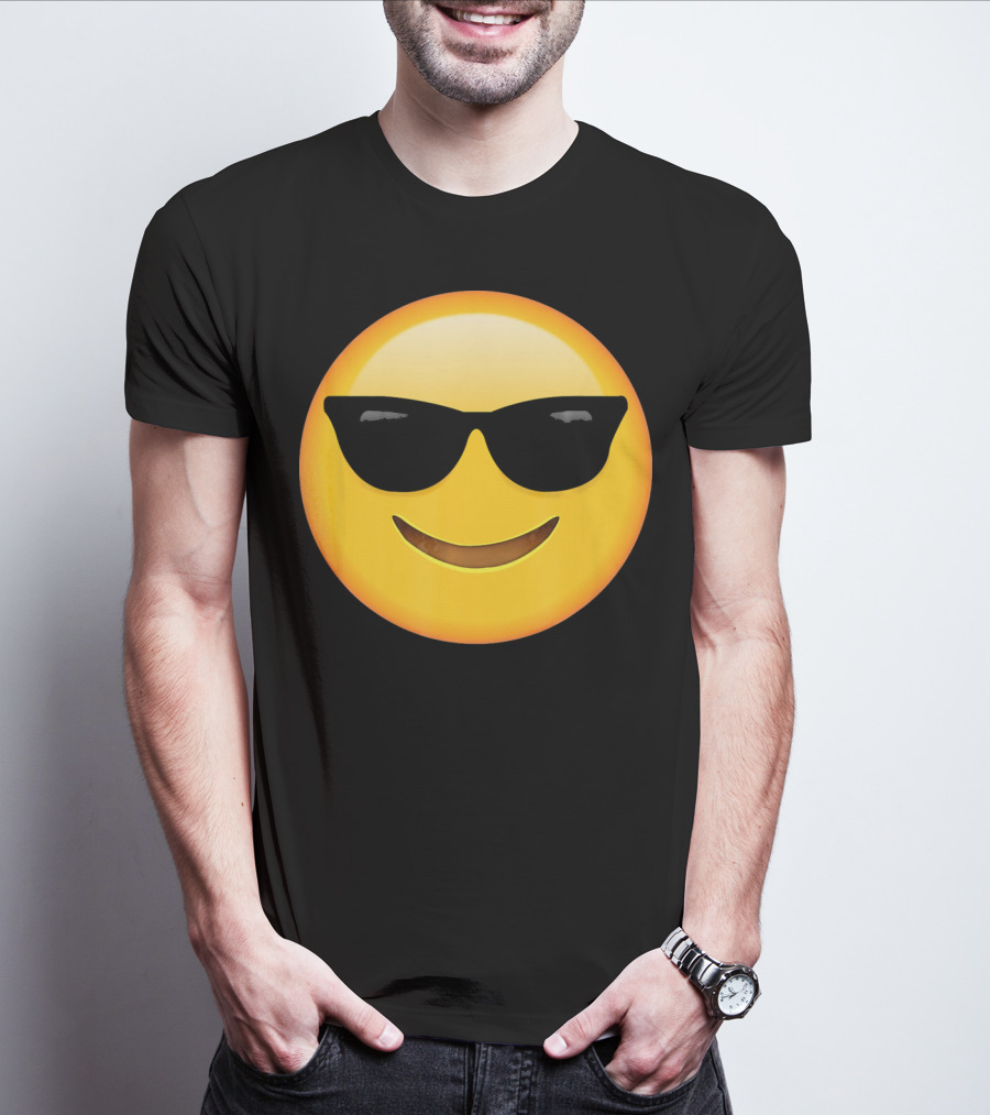 Sunglasses Emoji T-Shirt