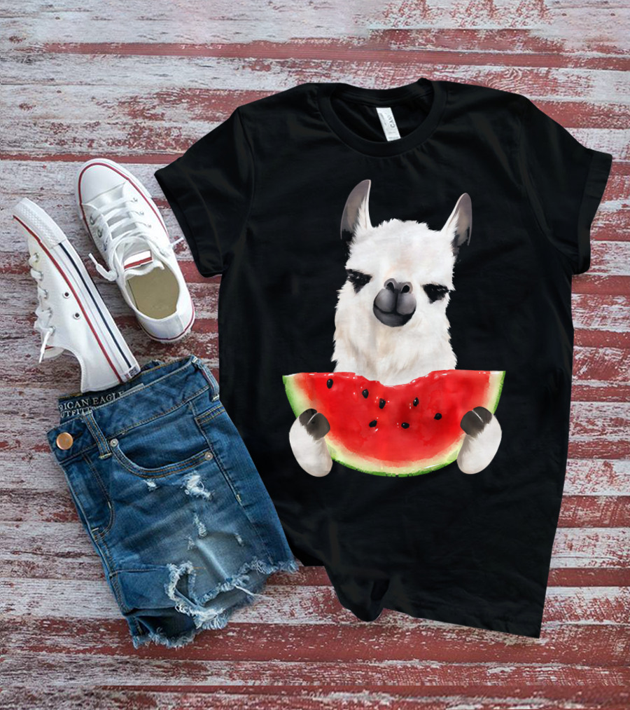 Llama Llama Loves Watermelon T-Shirt