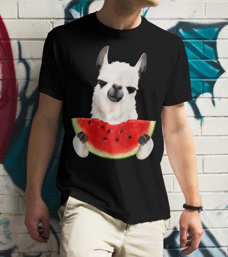 Llama Llama Loves Watermelon T-Shirt
