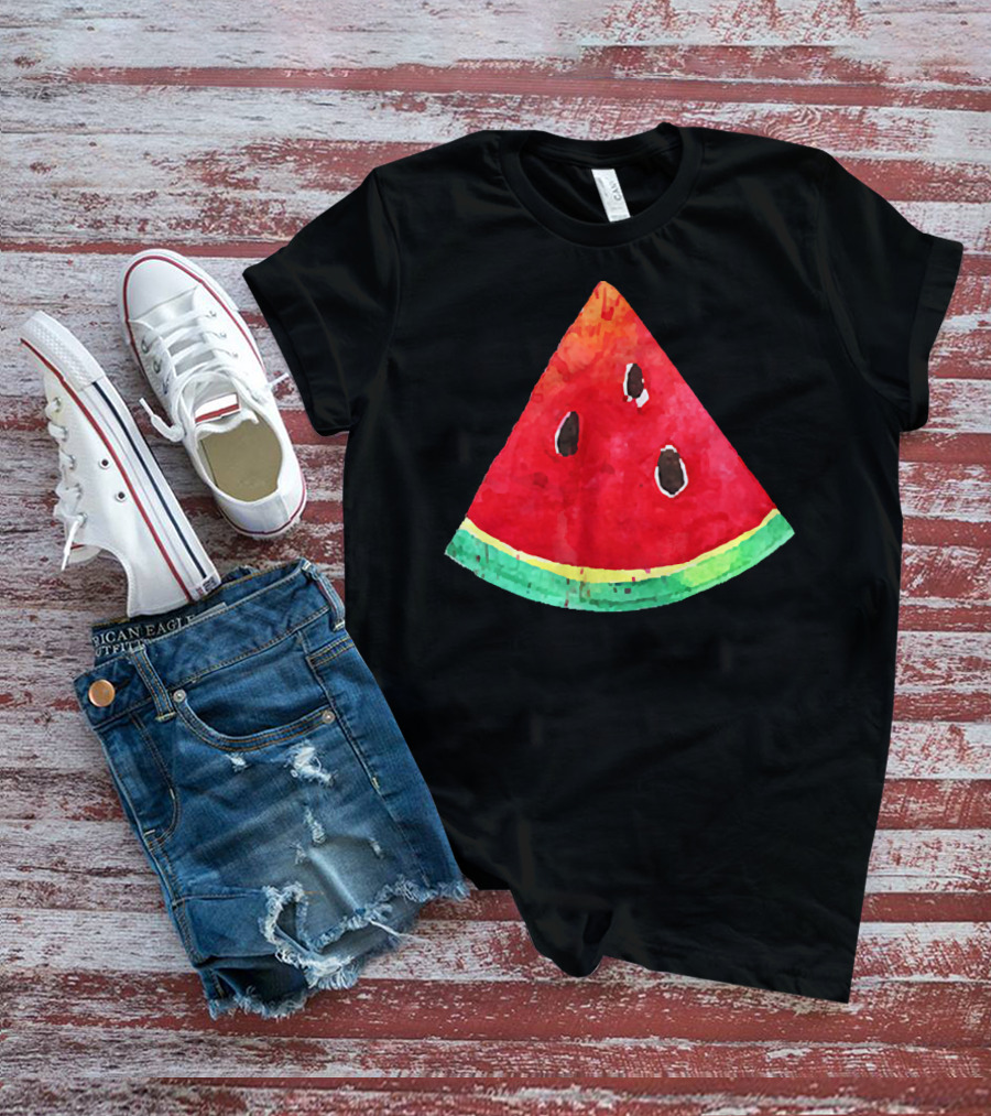 Watermelon Slice Fun Fruit Group Costume T-Shirt