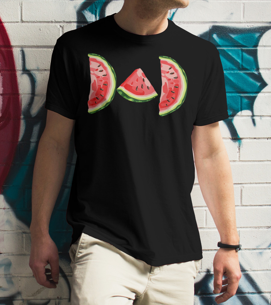 Dad Watermelon Slices T-Shirt