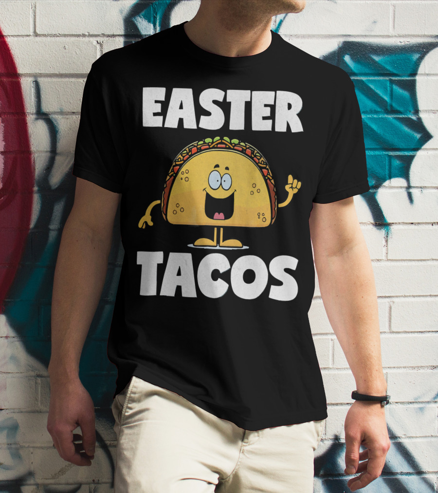Easter Tacos Vintage Funny Easter T-Shirt