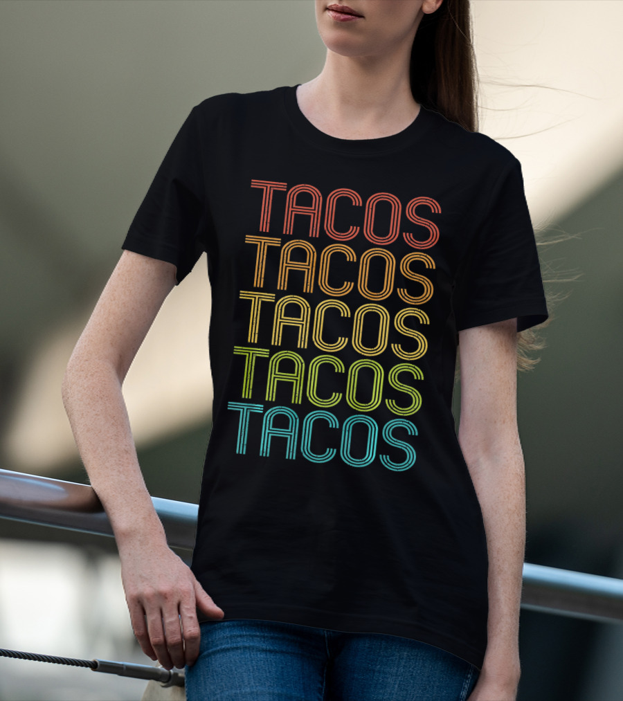 Taco Love Tacos Guacamole Tacos Tacos Tacos Tacos Tacos T-Shirt
