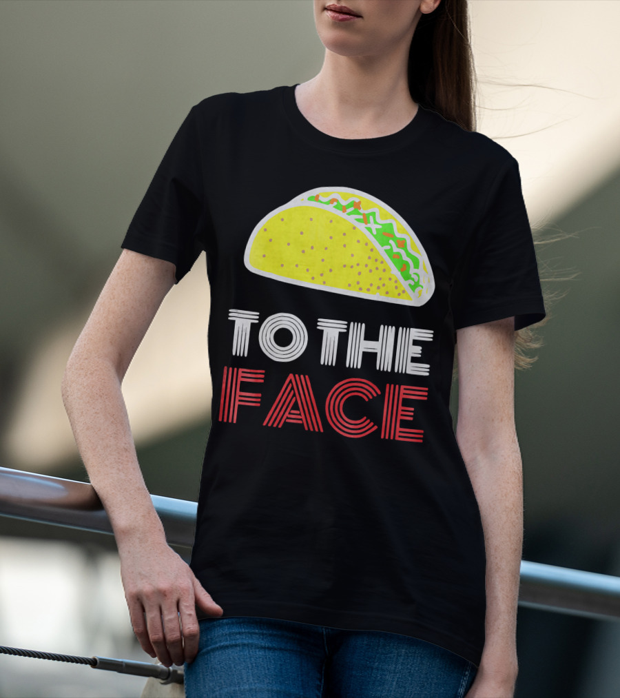 Vintage Taco To The Face Tuesday T-Shirt