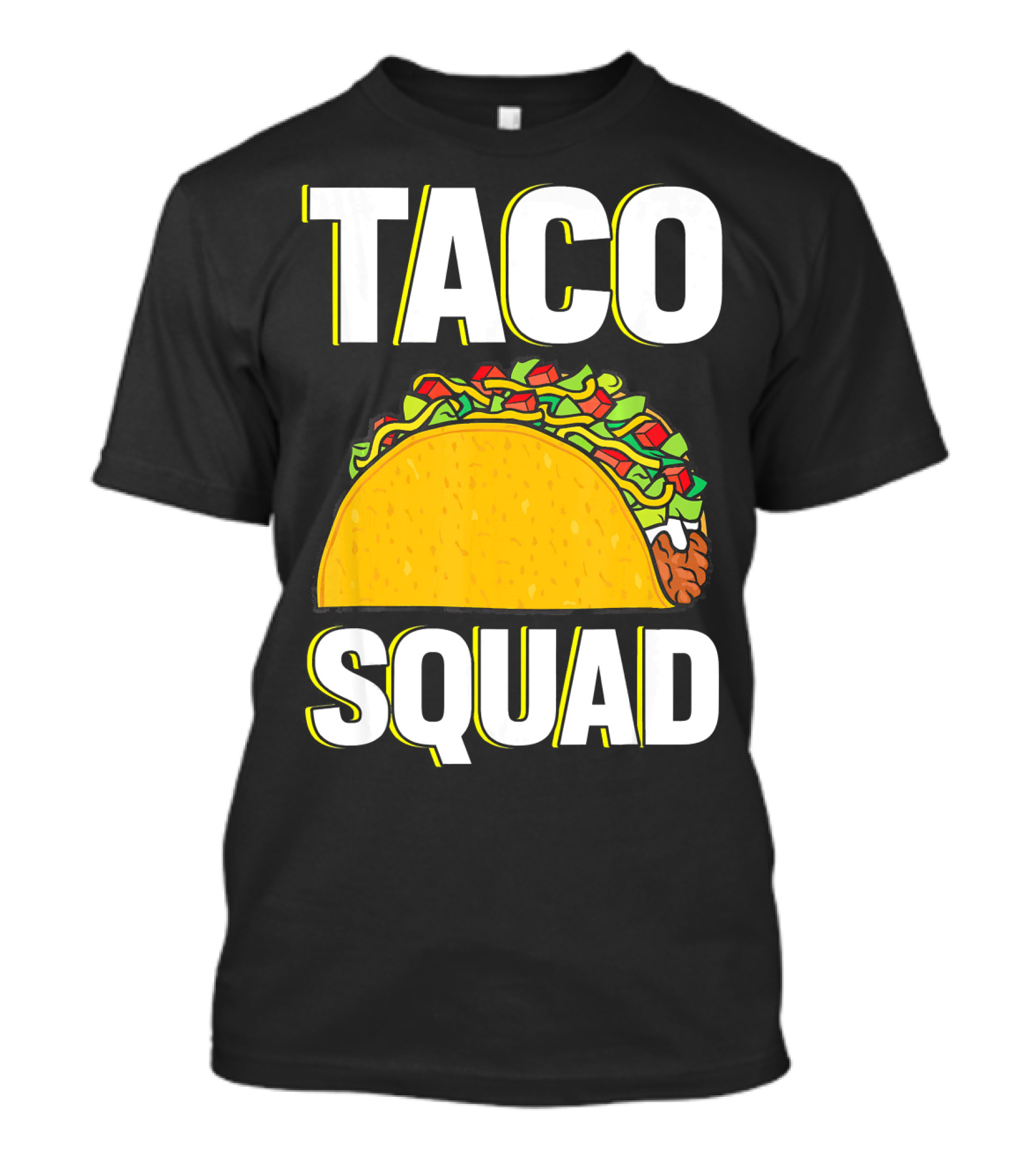 Taco Squad Funny Food Lover Team T-Shirt