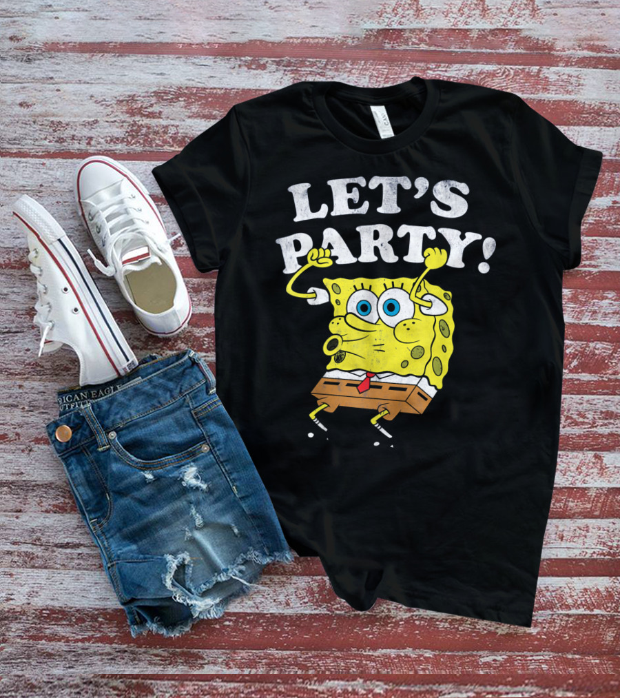 SpongeBob SquarePants Let's Party T-Shirt