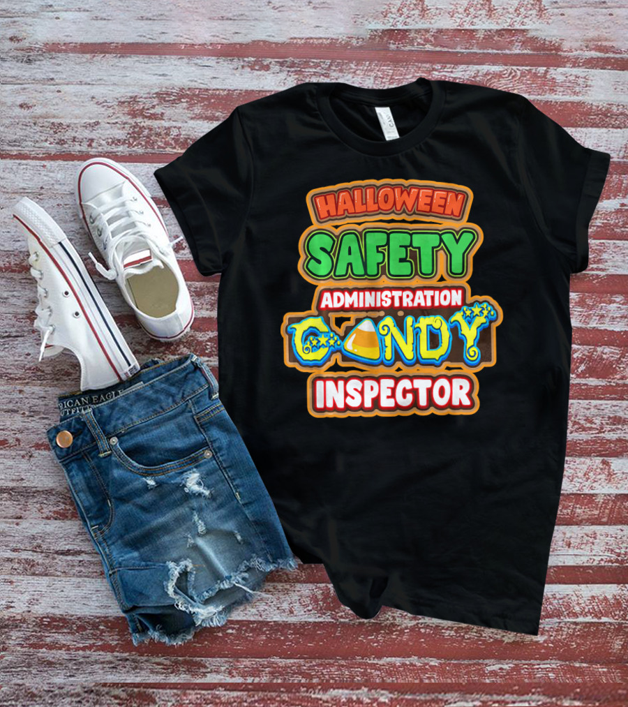 Halloween Safety Administration Candy Inspector T-Shirt