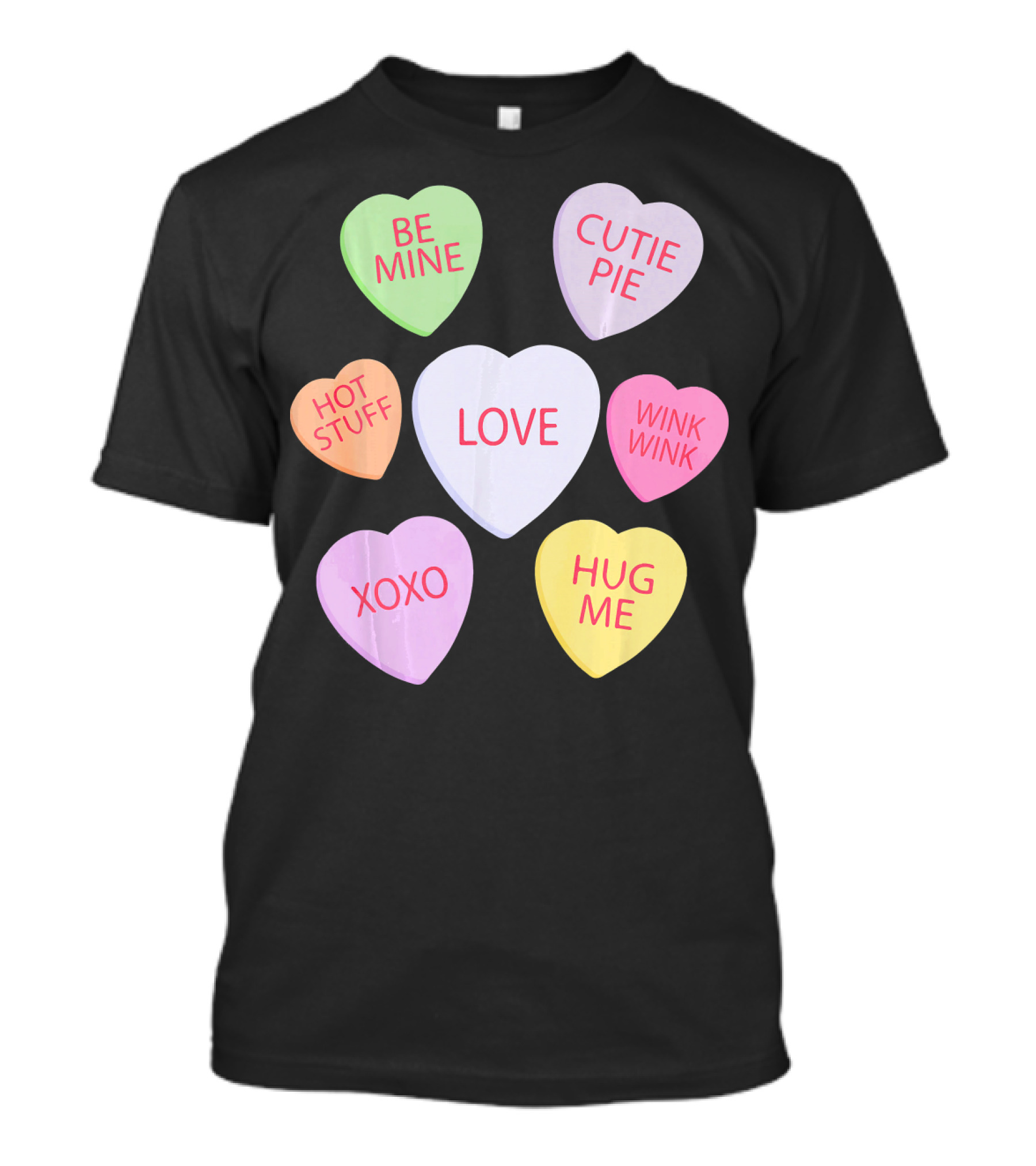 Valentines Day Be Mine Cutie Pie Love Candy Heart Kids Chi T-Shirt