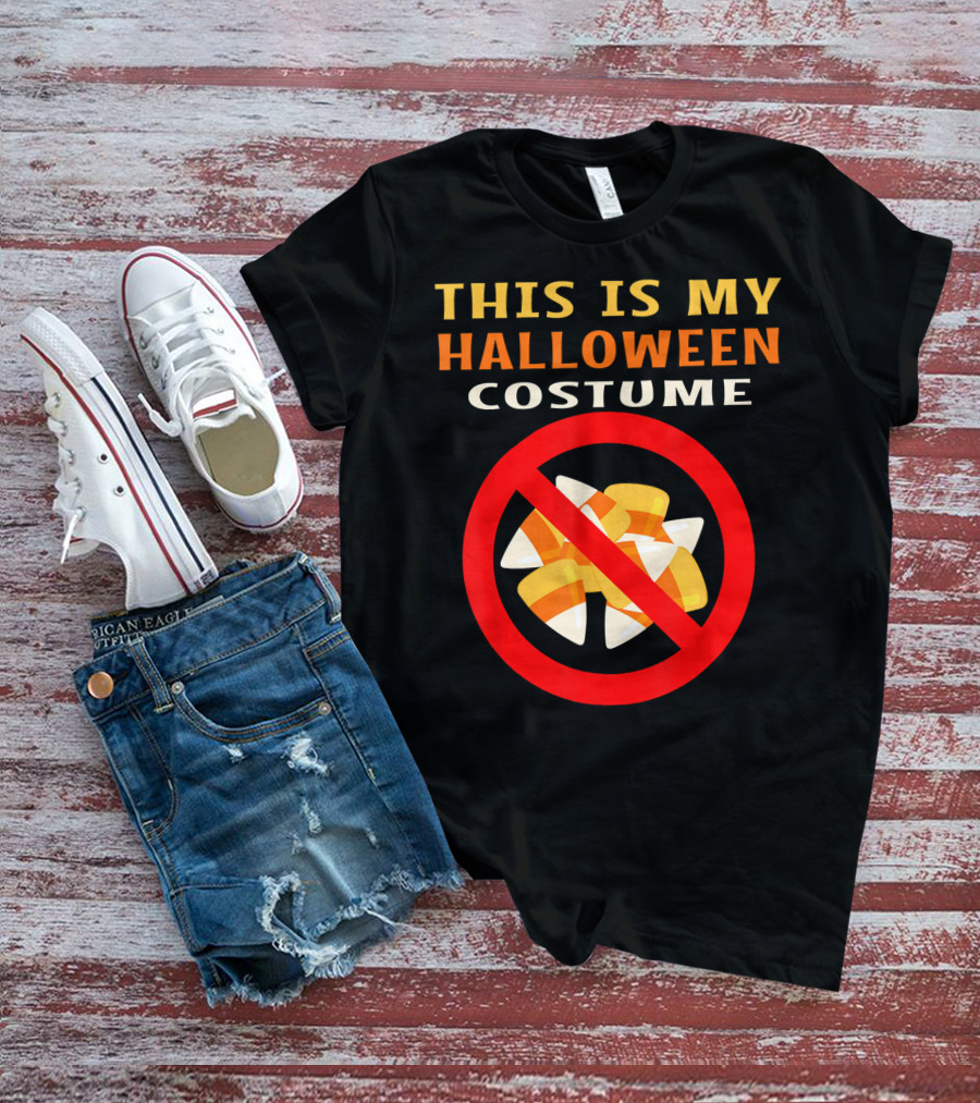 This Is My Halloween Costume Ban Candy Corn T-Shirt
