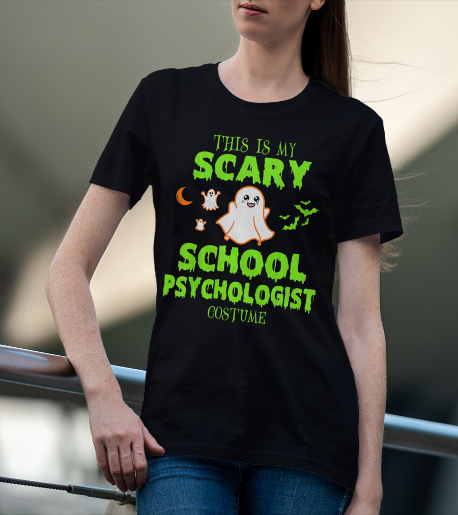 This Is My Scary School Psychologist Costume T-Shirt