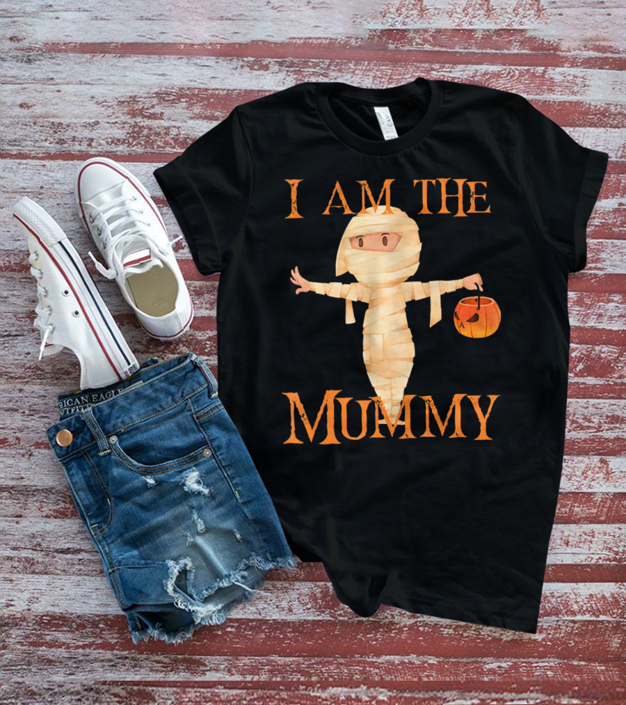I Am The Mummy Matching Family Halloween T-Shirt