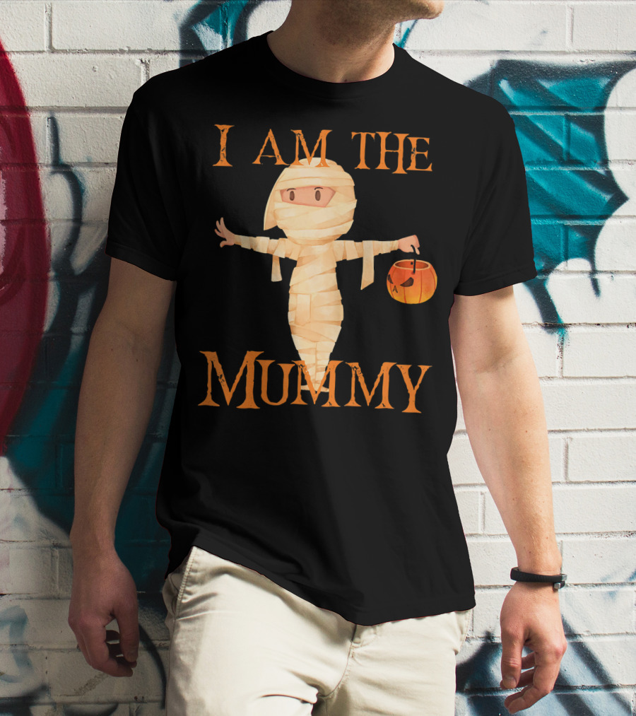 I Am The Mummy Matching Family Halloween T-Shirt