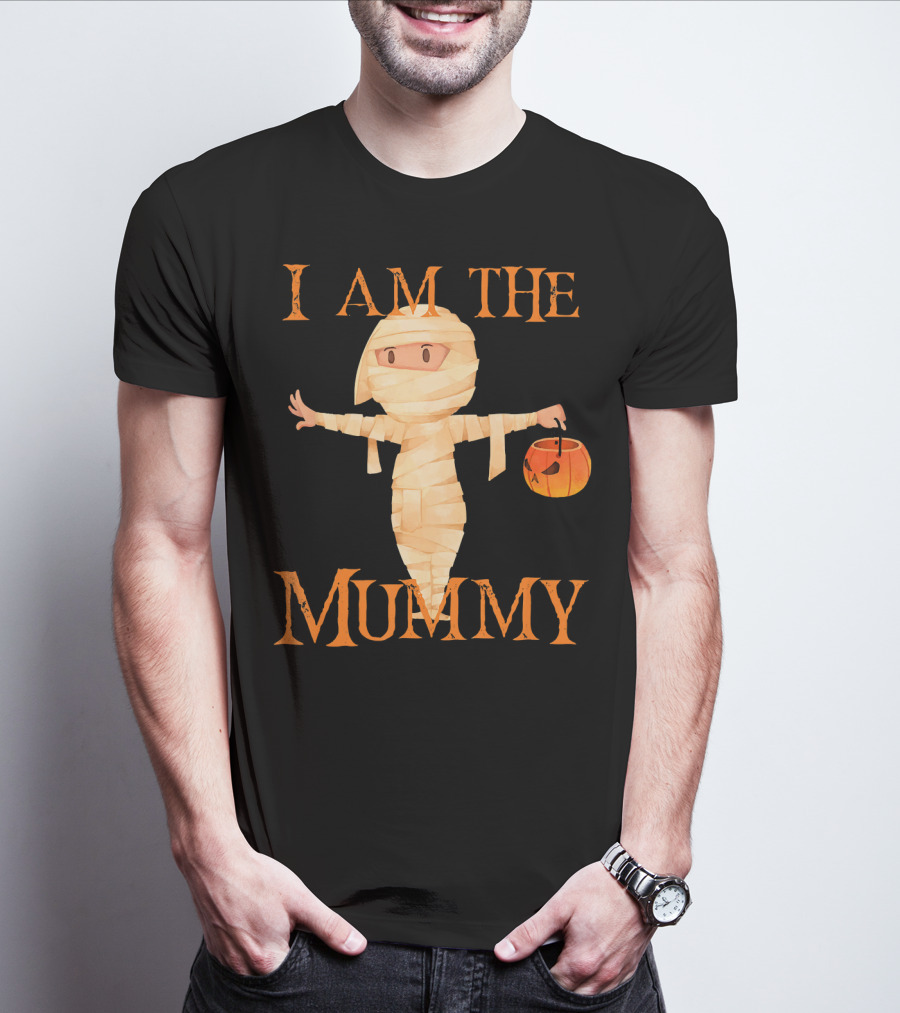 I Am The Mummy Matching Family Halloween T-Shirt