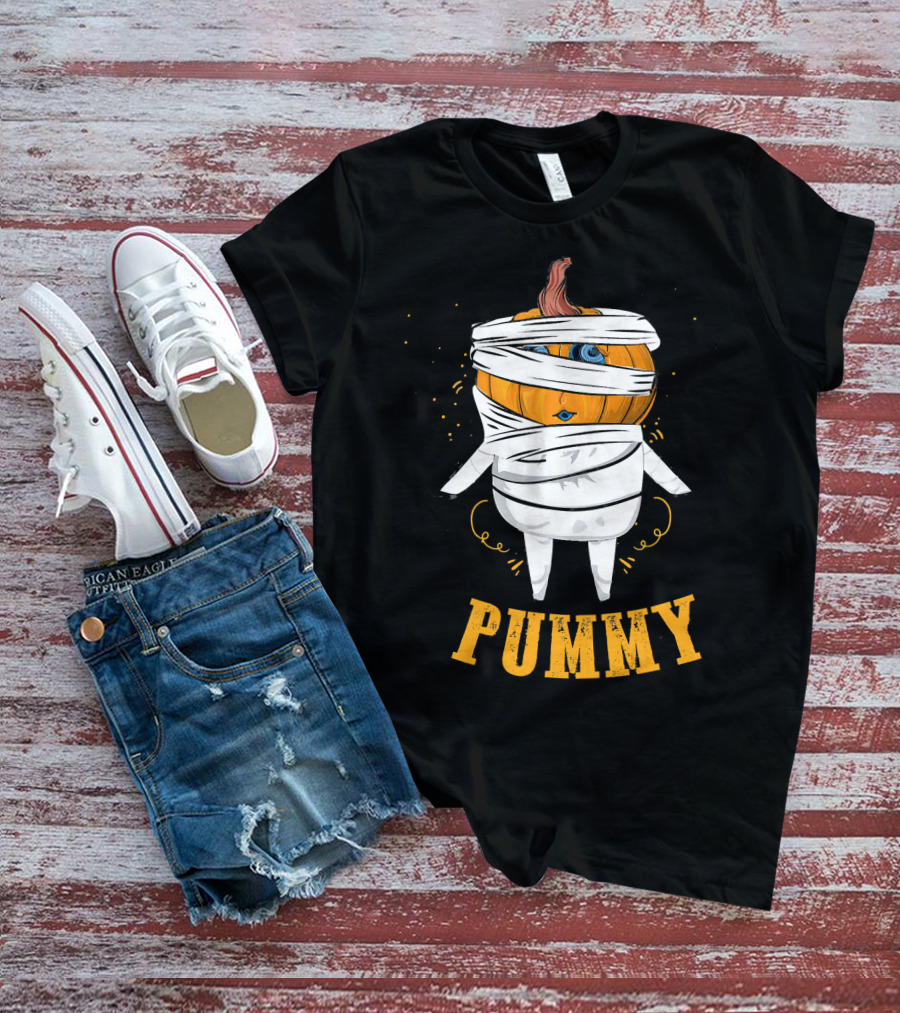 Funny Mummy Pumpkin Pummy T-Shirt