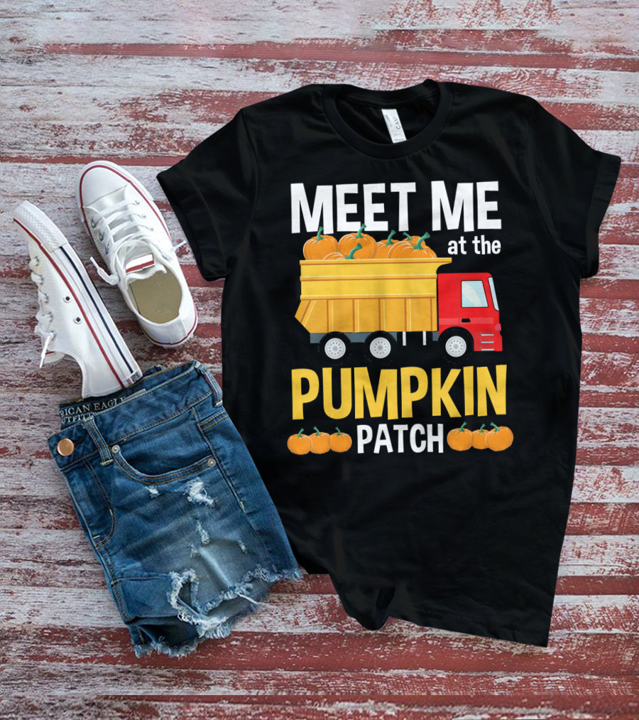 MEET ME AT THE PUMPKIN PATCH Toddler Thanksgiving Shirts Kids T-Shirt