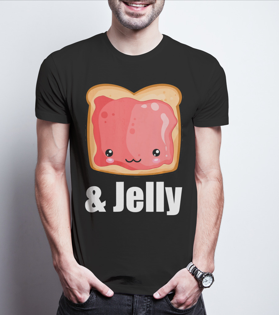 Kawaii Jelly Toast Cute Cartoon PB&J Matchi T-Shirt