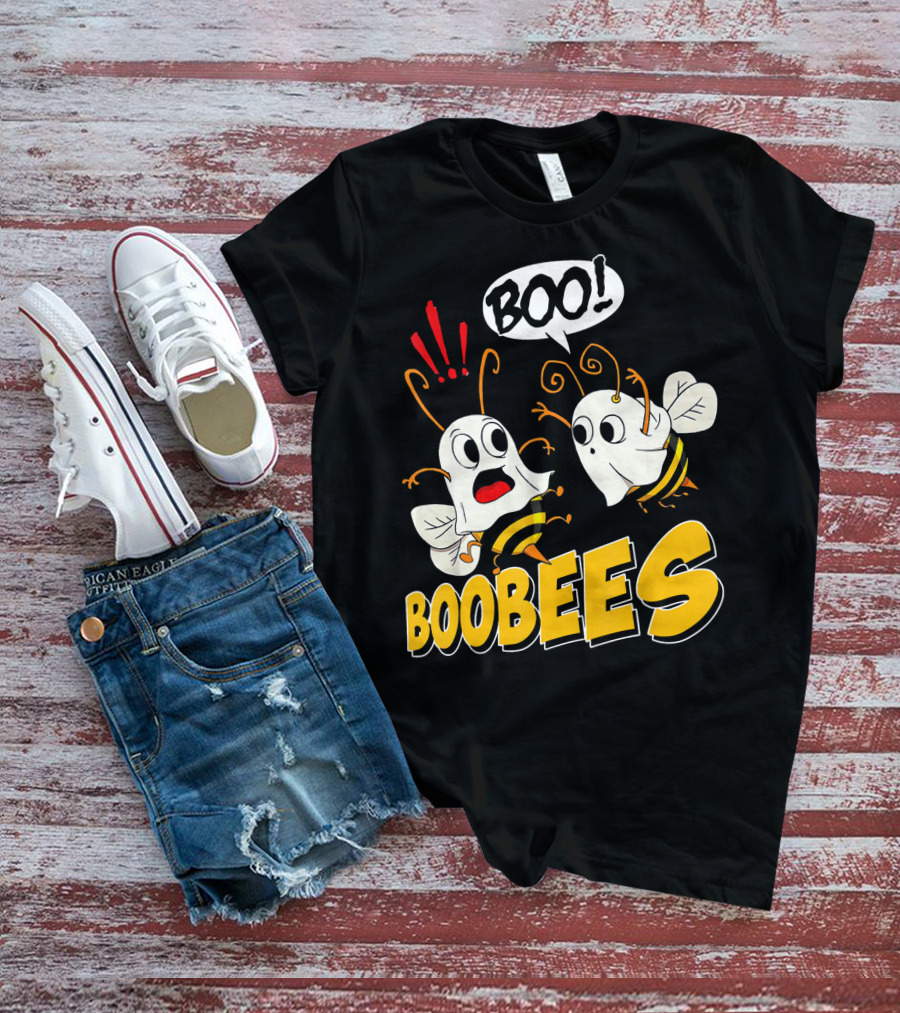 BOO Boobees Happy Halloween Day T-Shirt