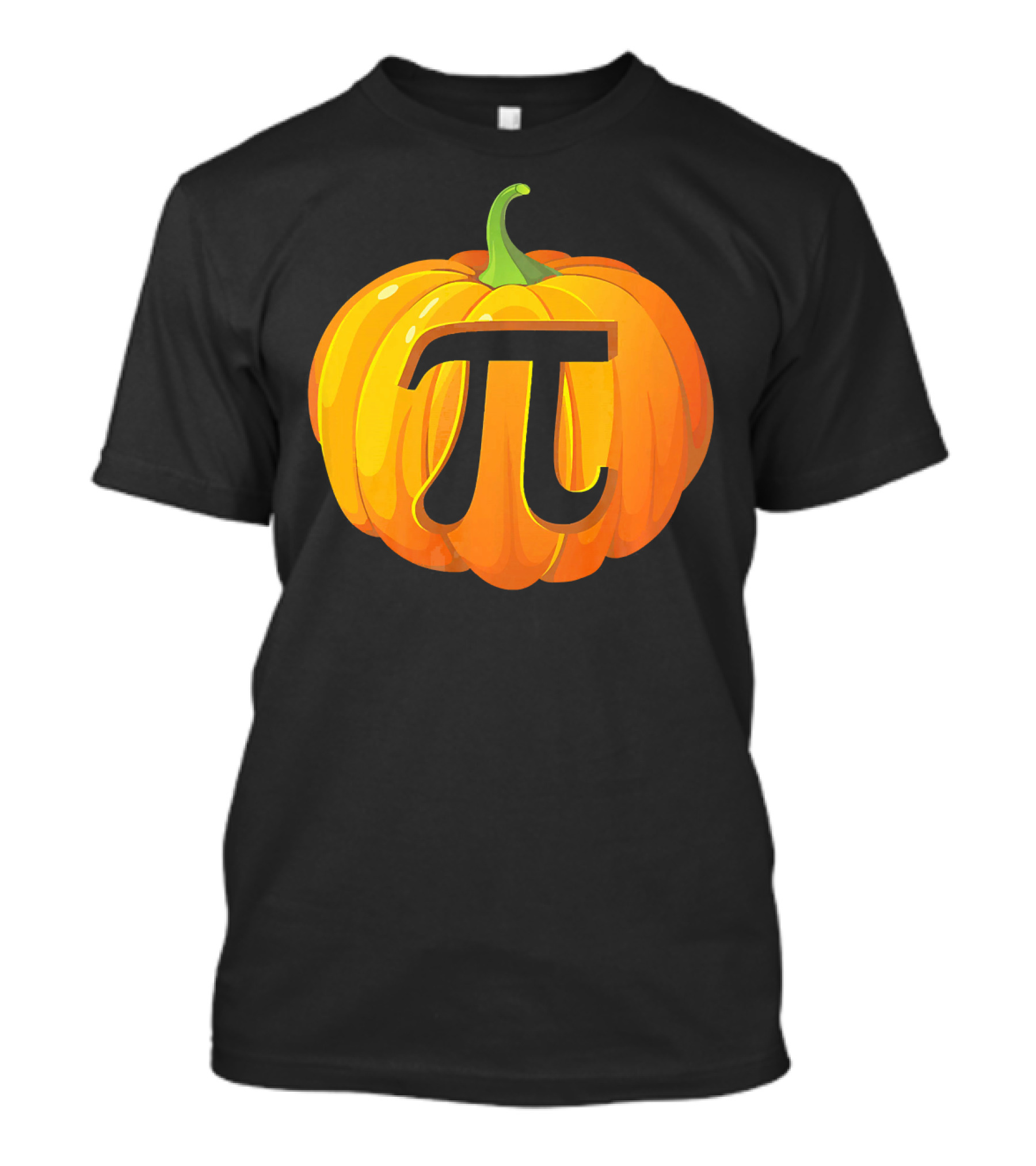Pumpkin Pi Symbol Halloween Mashup T-Shirt