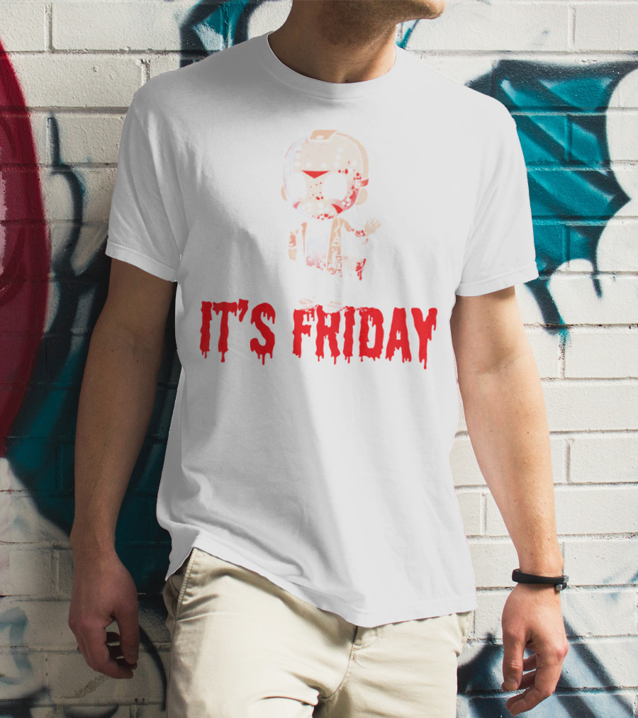 It's Friday Funny Halloween Horror T-Shirt