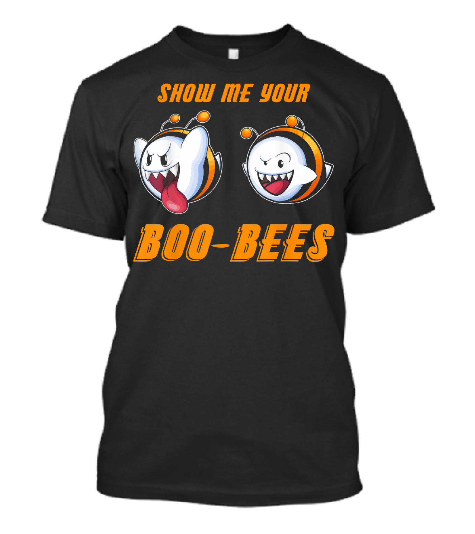 Show Me Your Boo Bees Halloween Ghost Bees T-Shirt
