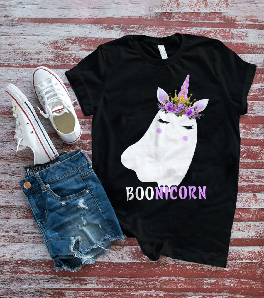 Boonicorn Unicorn Halloween T-Shirt