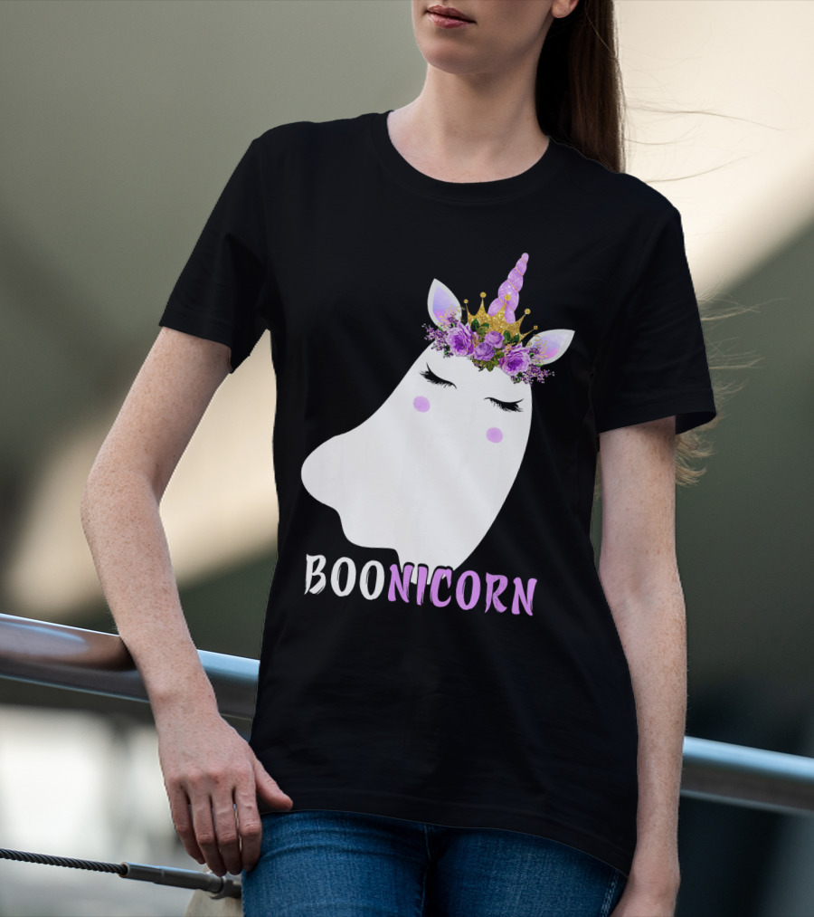 Boonicorn Unicorn Halloween T-Shirt