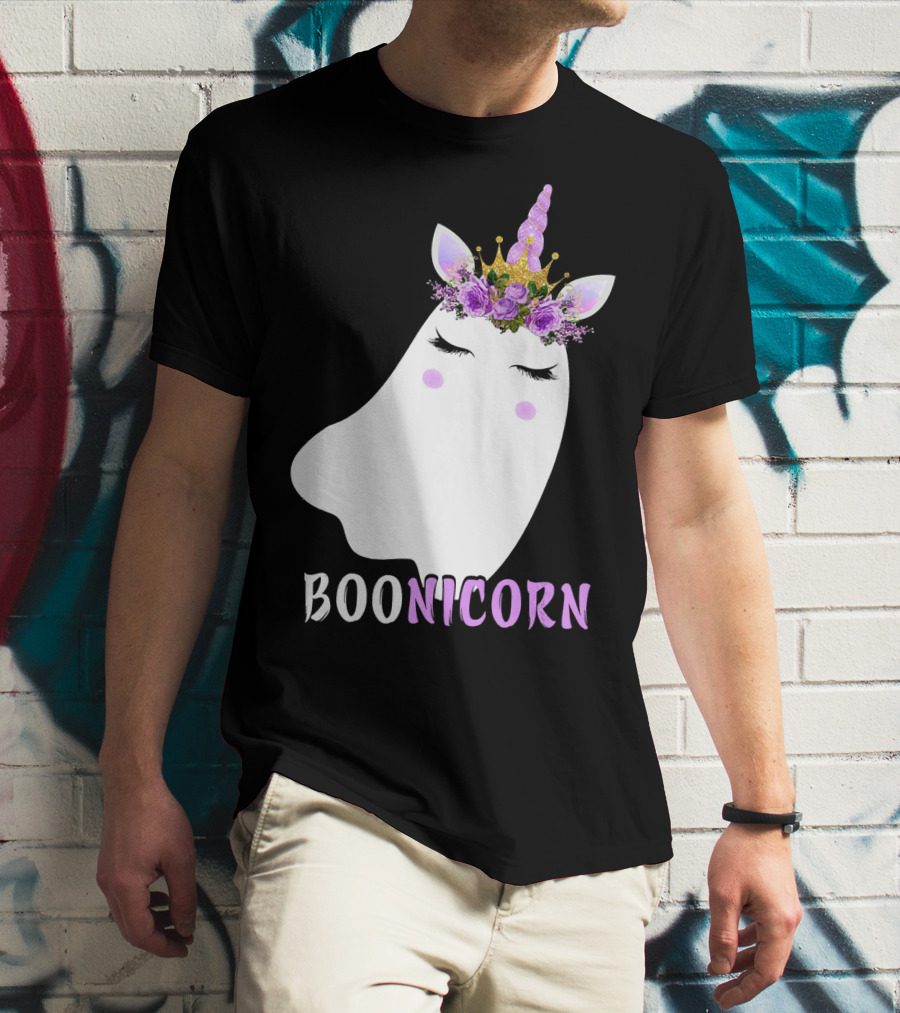 Boonicorn Unicorn Halloween T-Shirt