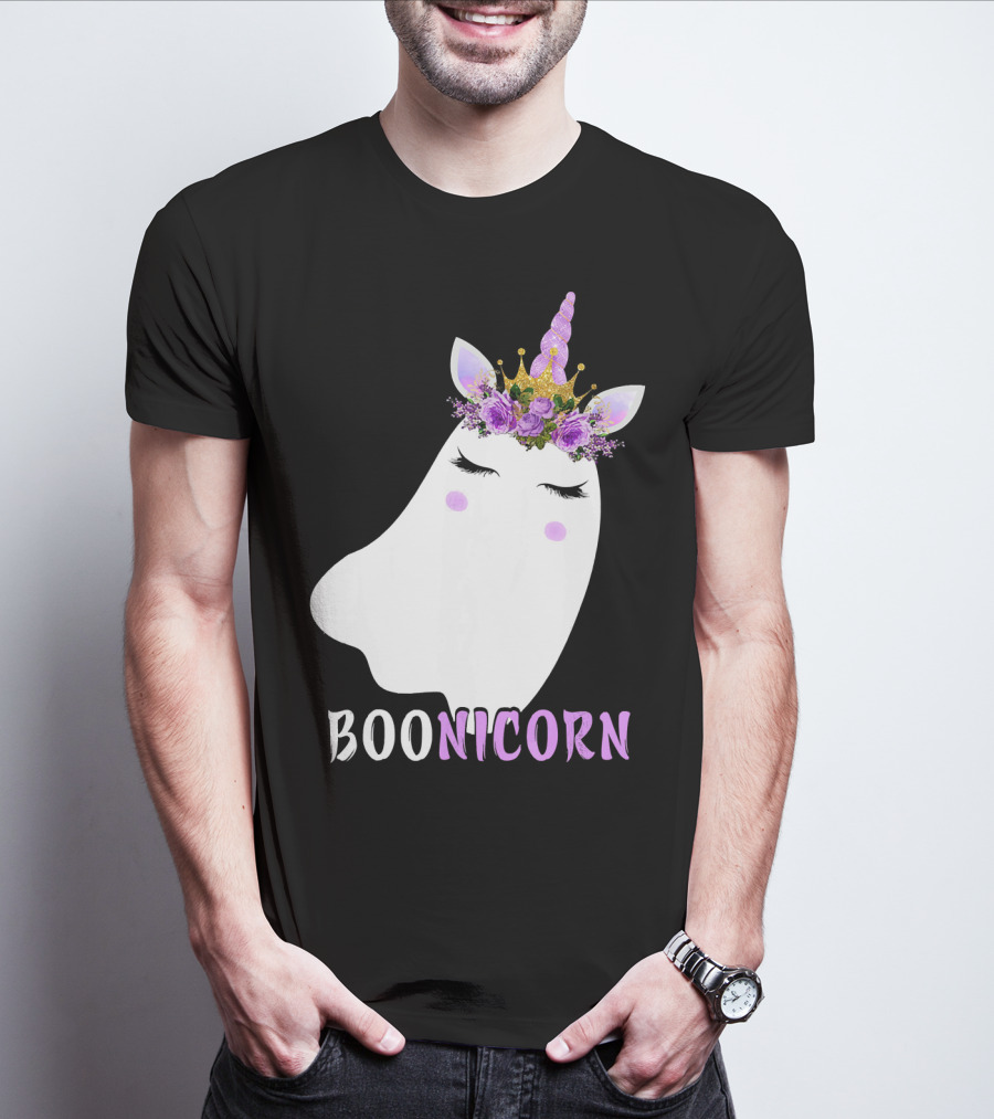 Boonicorn Unicorn Halloween T-Shirt